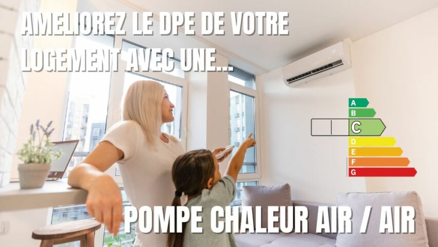 Installation pompe à chaleur Air / Air Montélimar